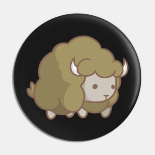 Starbound- Fluffalo Pin