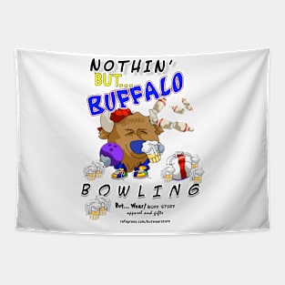 Nothin' But... Buffalo Bowling Tapestry