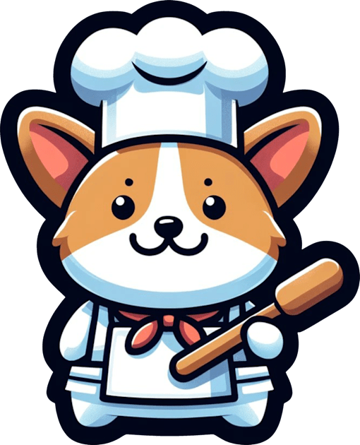 Chef corgi Kids T-Shirt by Ferdi Everywhere