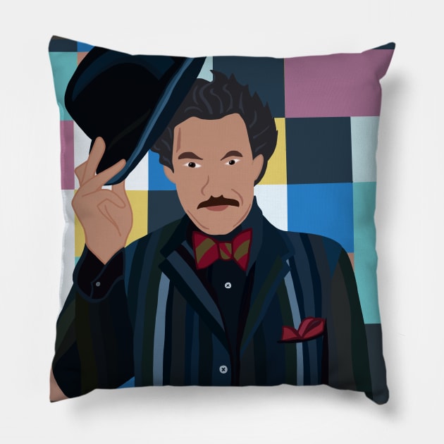 Paul F Tompkins Pillow by Charissa013