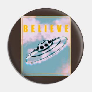 B E L I E V E Pin