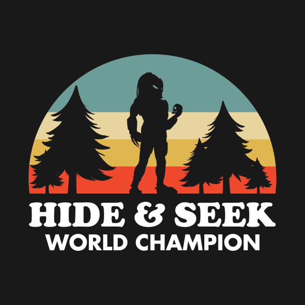 Predator Hide & Seek Champion Transparent Tee by CubeRider