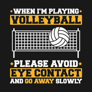 Volleyball Volley Volleyball Lover Volleyballer T-Shirt