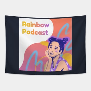 Rainbow Podcast Tapestry