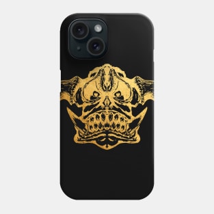 Gold Orc Monster Illustration Phone Case