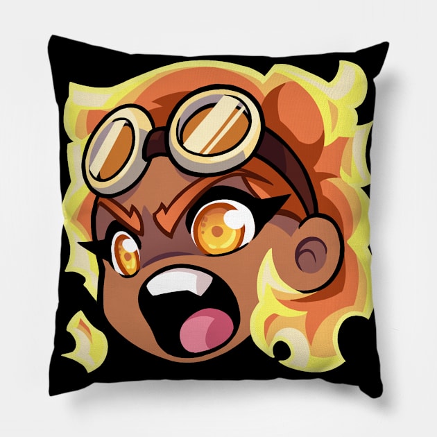 So ANGRY! Pillow by Air Bubbles Cosplay