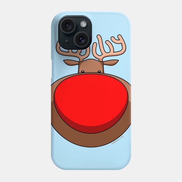 Rudolph Phone Case by tuditees