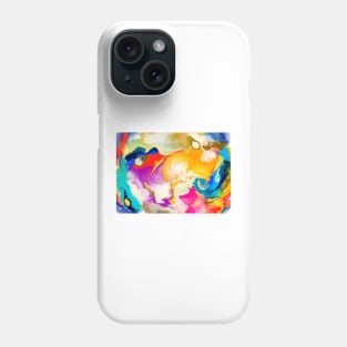 Colourful Fluid art Phone Case