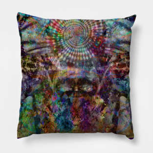 Distant Traveller Pillow