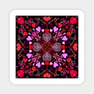 Variation of Valentines on Black Magnet