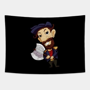 lumberjack Tapestry