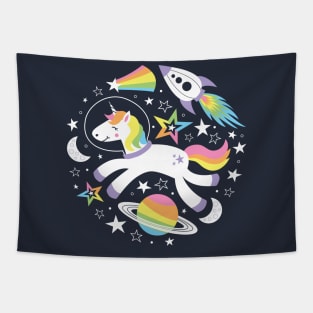 Magical Space Unicorns Tapestry