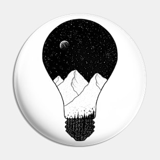 Light up the Universe Pin