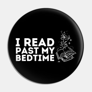 I read past my bedtime Pin