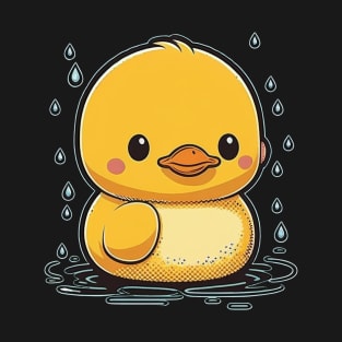 Rubber Duck And Duckling Men Women Kids T-Shirt