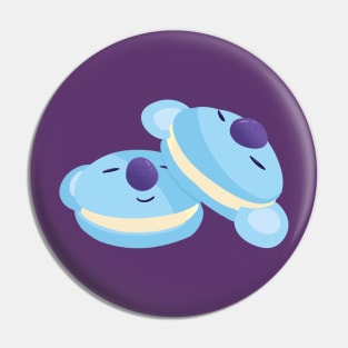 BT21 Koya Macarons Pin