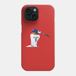 Corey Seager Drawing Phone Case