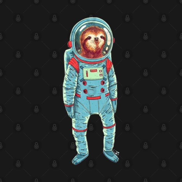 Sloth Astronaut by BadDesignCo