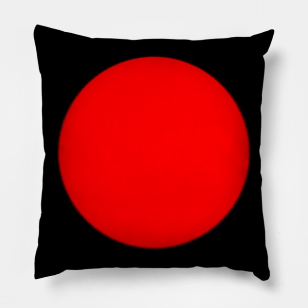 Bloodshot Pillow by triggerleo