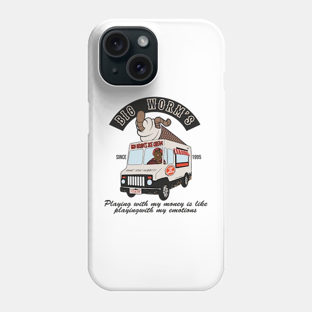 Big Worm's Ice Cream Truck Phone Case by Geminiguys