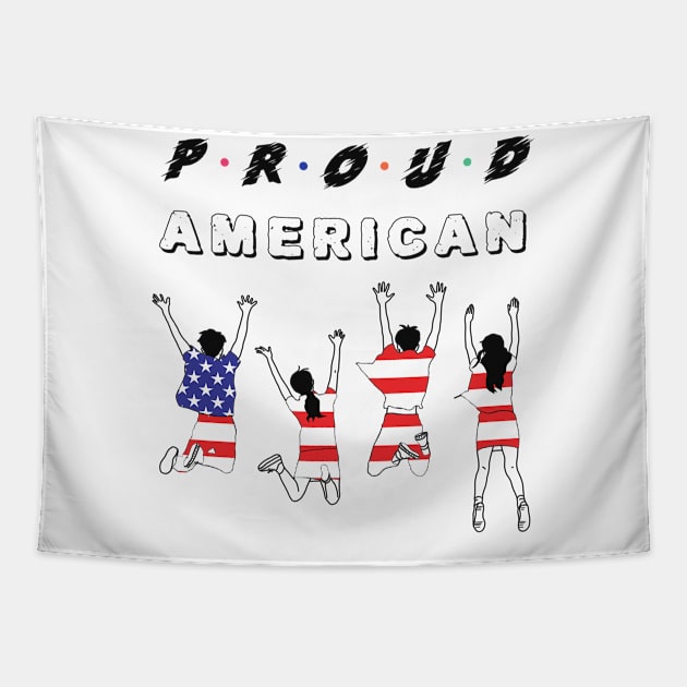 Proud American Tapestry by FullMoon