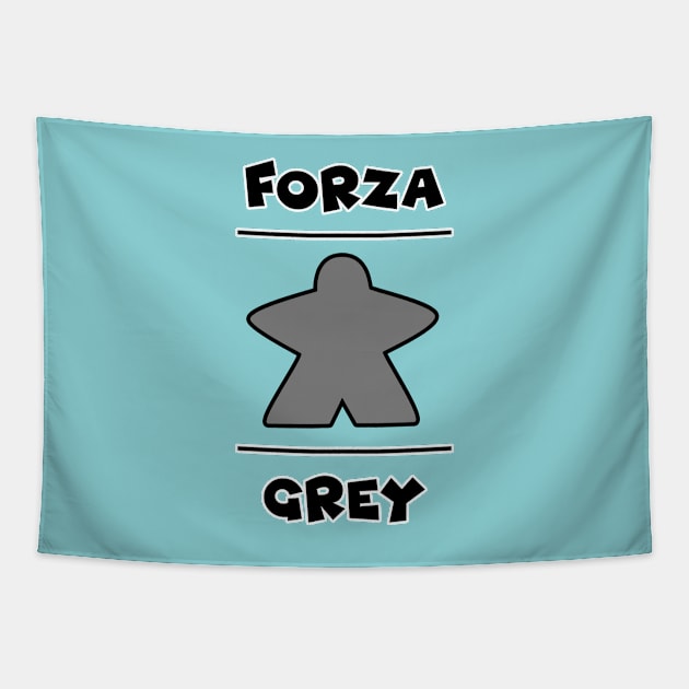 Forza Grey! Tapestry by SkyBoardGamingStore