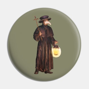 Plague Doctor Pin