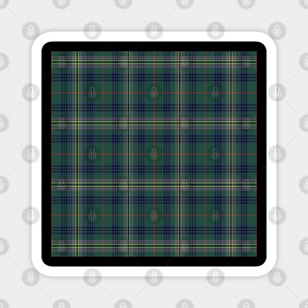 Kennedy Modern Plaid Tartan Scottish Magnet by ScottishShop