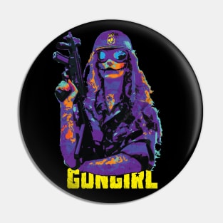 GunGirl Pin