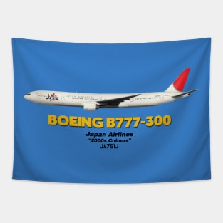 Boeing B777-300 - Japan Airlines "2000s Colours" Tapestry