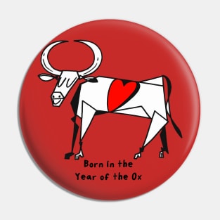Born in the Year of the Ox Pin