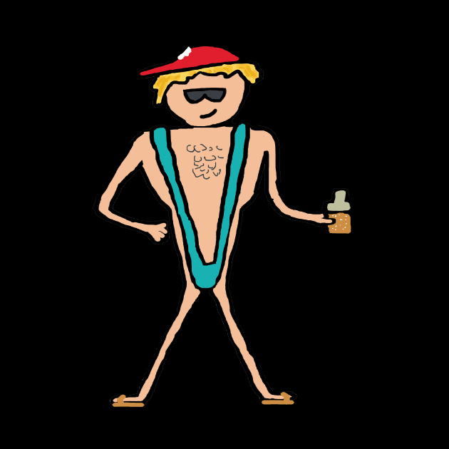 Mankini by Mark Ewbie