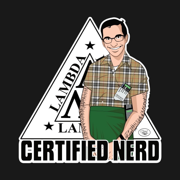 Certified Nerd (Skolnick) by Gen Pop Art