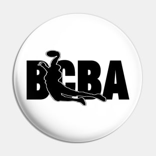 BCBA LARGE LOGO BASEBALL TEE Pin