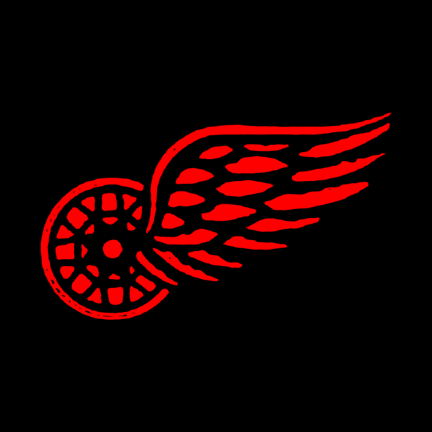 Detroit red wings team by Cahya. Id