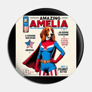 Amazing Amelia: Cover #1 Pin