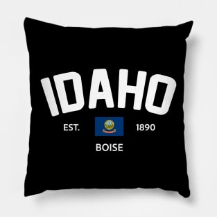 Idaho Collegiate Preppy Pillow