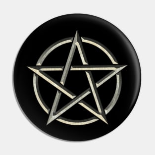 Witch Pentagram Pin