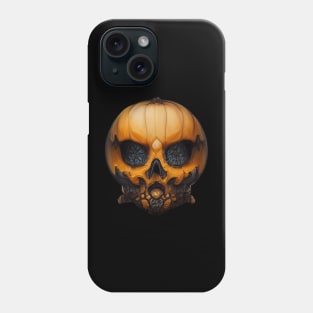 Pumpkin Skull Halloween Phone Case