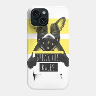 Rebel dog (yellow) Phone Case