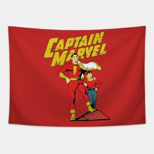 Captain shazam Tapestry