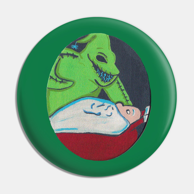 I M The Oogie Boogie Man Oogie Boogie Pin Teepublic Au