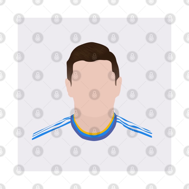 Toni Kroos Minimalistic Face Art by GotchaFace