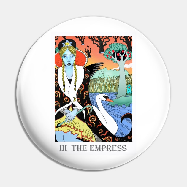 Tarot The Empress Pin by christoph