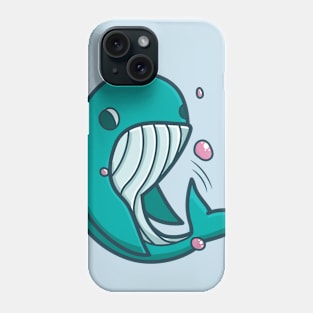 The whale high Phone Case