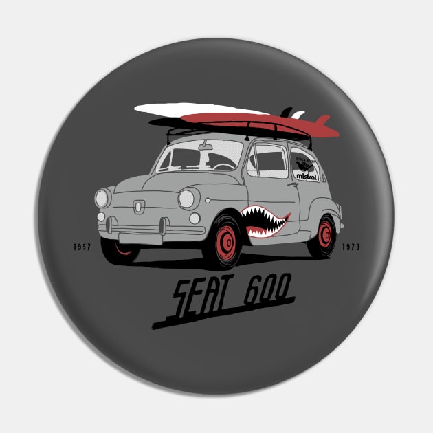 Seat 600 surf car Pin by KUMAWAY