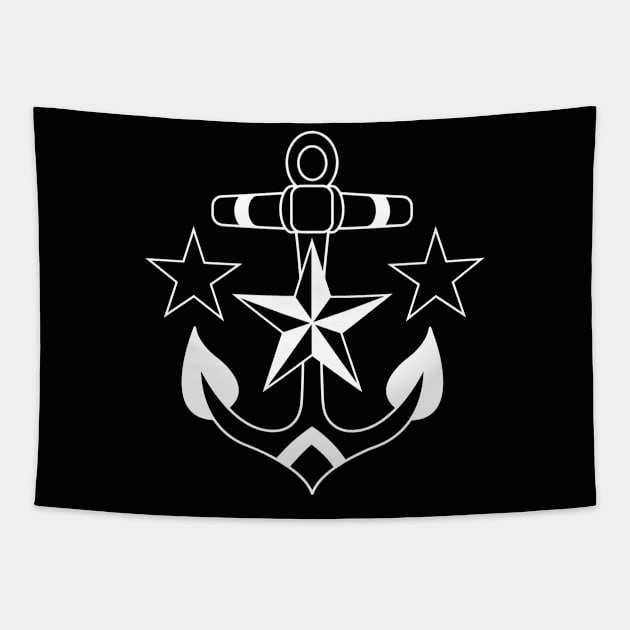 Anchors Away Tapestry by OrneryDevilDesign