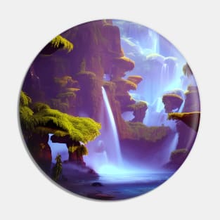 Secret Waterfalls Pin