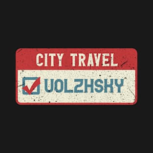 Volzhsky city travel T-Shirt