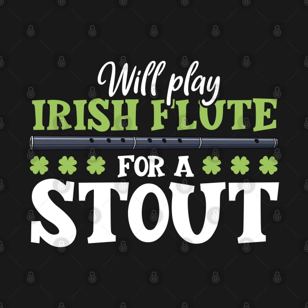 Will play flute for a stout - Irish flute by Modern Medieval Design